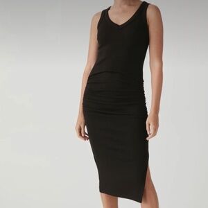 Michael Stars ribbed v-neck dress